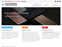Tablet Screenshot of otkupljujemtelefone.com